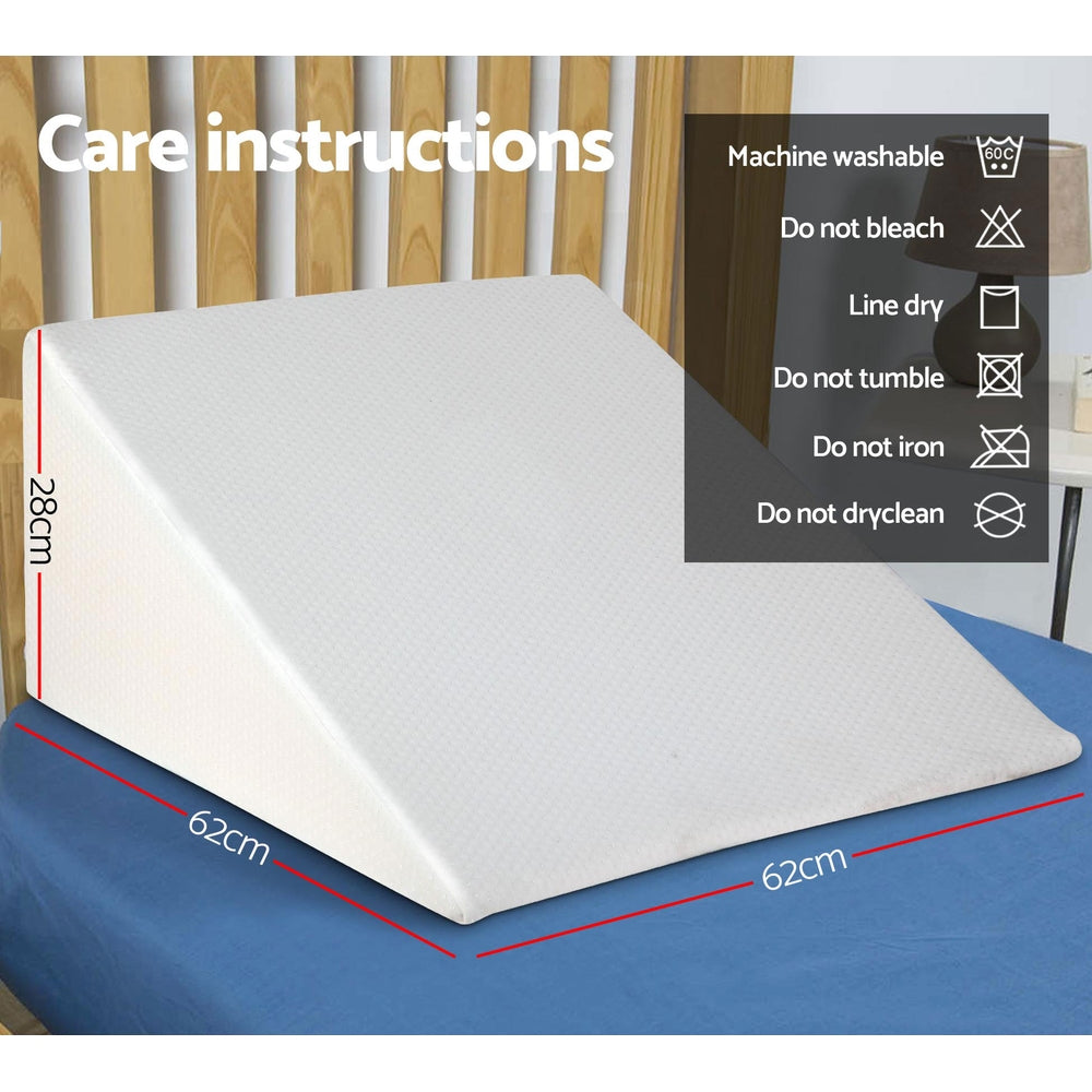 Wedge Pillow White