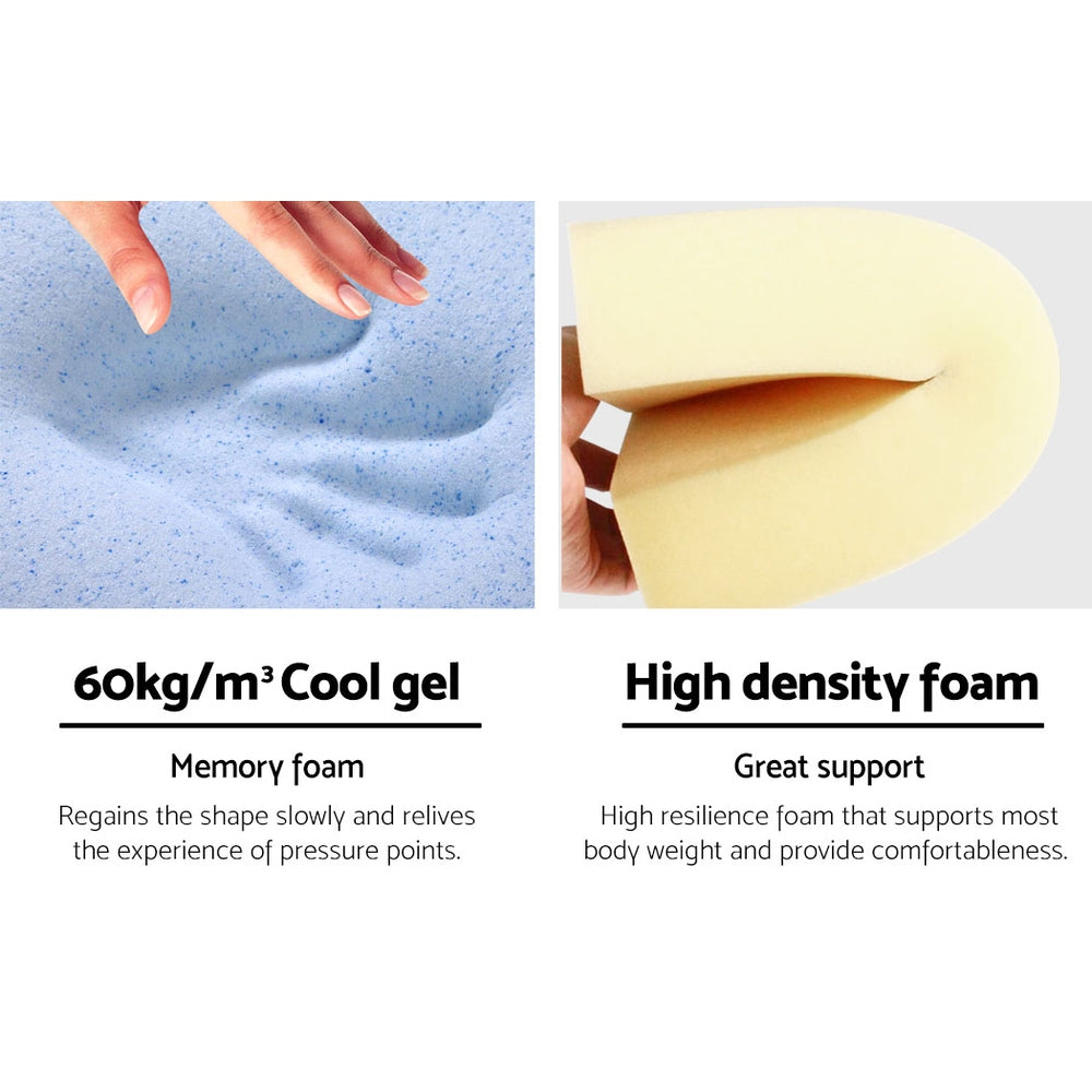 Wedge Pillow Blue