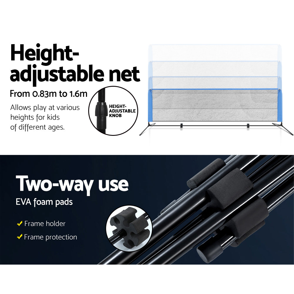 3M Badminton Tennis Net Portable Volleyball Kit Adjustable Height