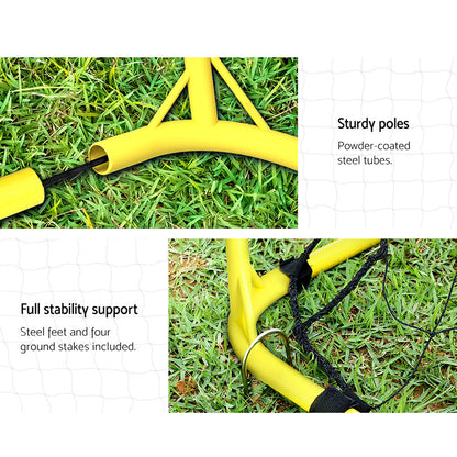 3.6M Football Soccer Net Portable Goal Net Rebounder Sports Training