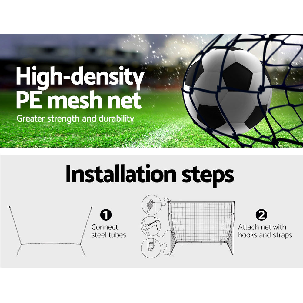 3.6M Football Soccer Net Portable Goal Net Rebounder Sports Training