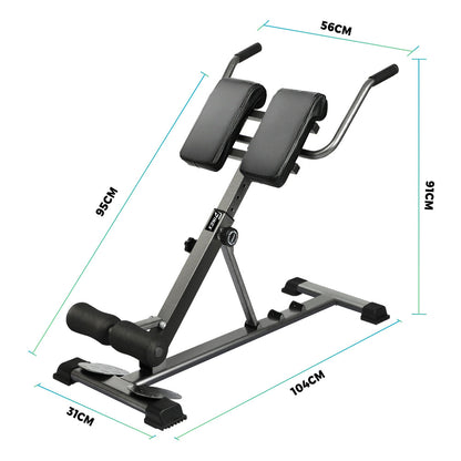 Finex Weight Bench Back Hyperextension Roman Chair Fitness Home Gym Equipments
