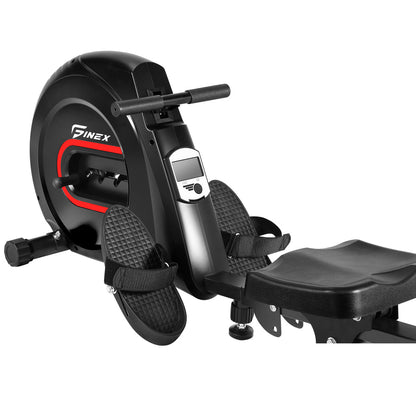 Finex Rowing Machine Rower Elastic Rope Resistance Exercise Home Gym Cardio