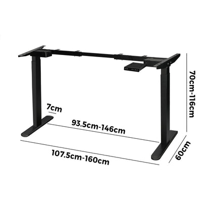 Dual Motor Height Adjustable Standing Desk Dual Motors Home Office