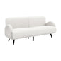 Sherpa Sofa Luxury 3 Seater Fleece White