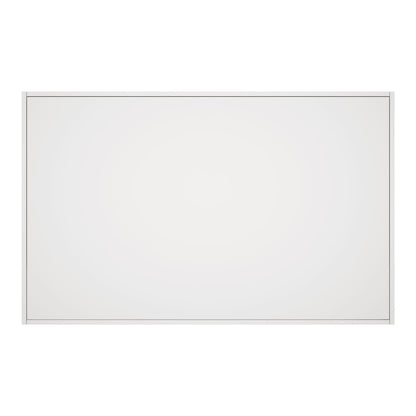 Bathroom Mirror Cabinet LED Wall Storage Black/White