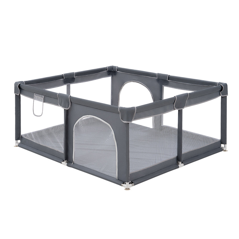 Kids Playpen Baby Safety Gate 2 Door 150x180cm