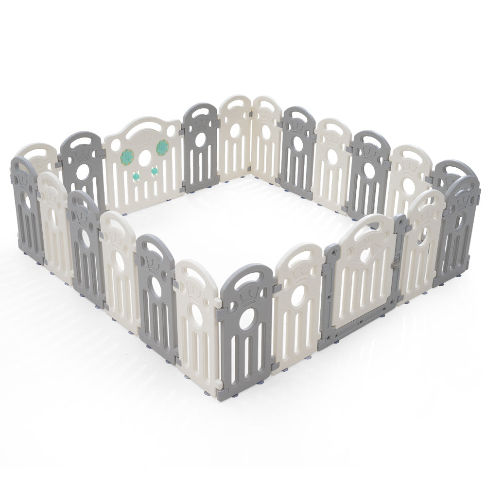 Kids Playpen Baby Safety Gate Toddler Fence 22 Panels