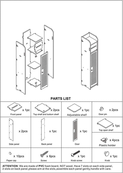 Toilet Paper Roll Holder For Bathroom (White, 80 Cm)