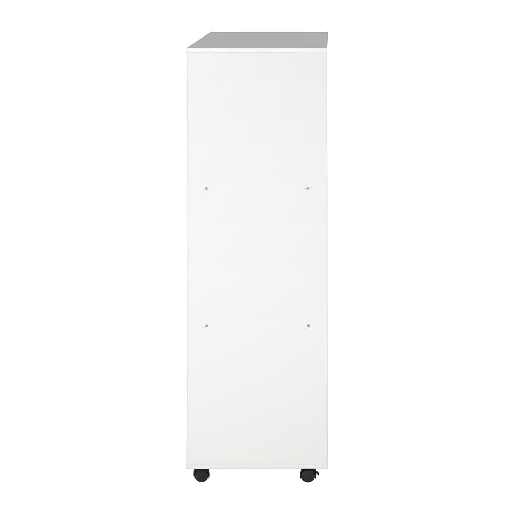 Portable Wardrobe Open Storage Shelves Organizer Clothes Rack Hanging