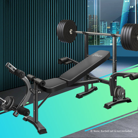 Achieve Total Body Fitness with the All-in-One 8-in-1 Bench Press Weight Bench