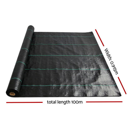 0.915X100M Weed Mat Weedmat Control Plant