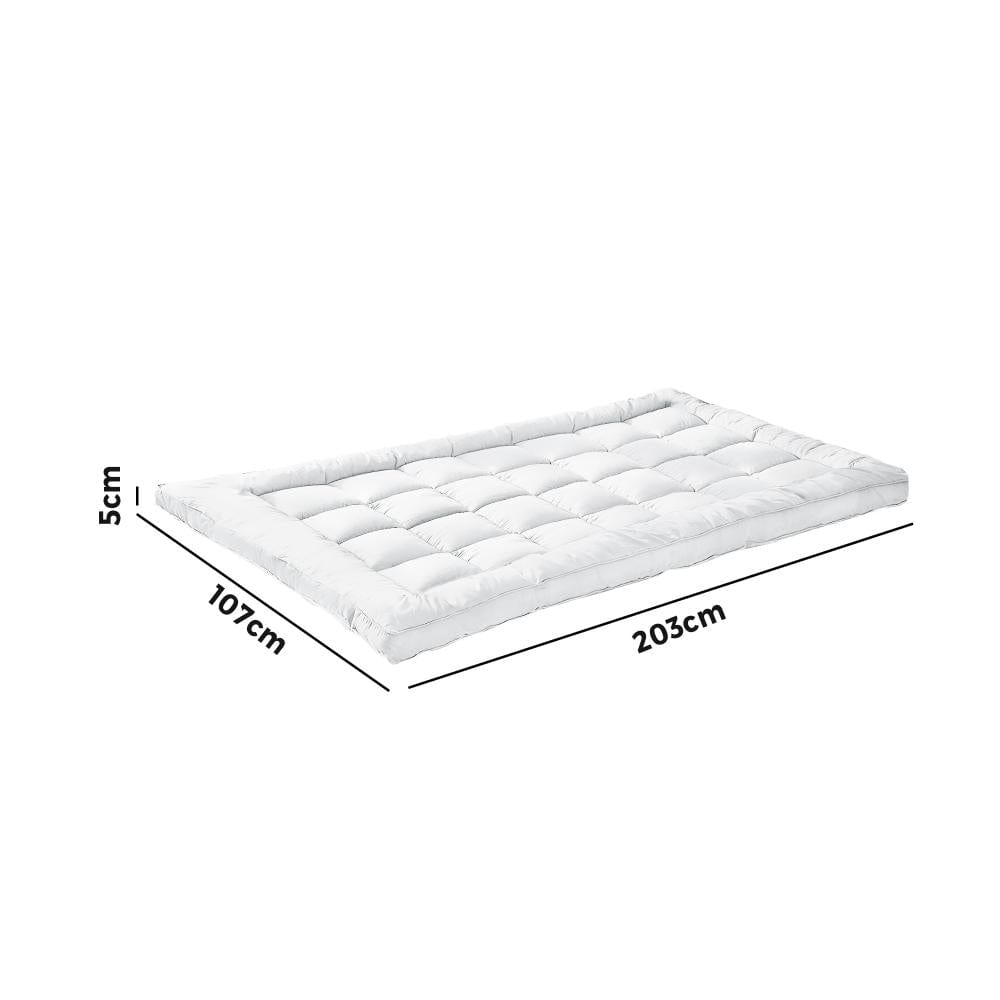Premium King Single Microfibre Mattress Topper