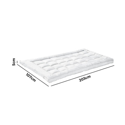 Premium King Single Microfibre Mattress Topper