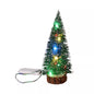 Mini Christmas Tree with LED Light Up Tabletop Decoration Small Xmas Tree Lights