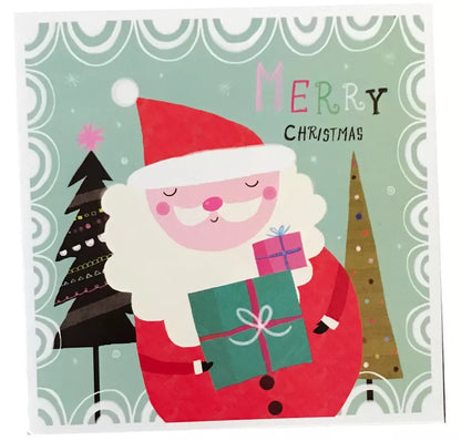 10 Christmas Xmas Greeting Cards & Envelopes 12.5 x12.5cmAU