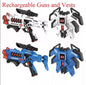 ICONIC Forever New Rechargeable kids Infrared Laser Tag Guns 2 and 4 Players set