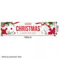 Large Merry Christmas Banner Sign Santa Xmas Outdoor Indoor Decoration Home AU