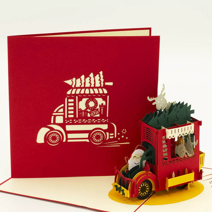 Christmas Pop Up Card, 3D Christmas Cards, Christmas Cards, Pop Up card, 3D Card AU