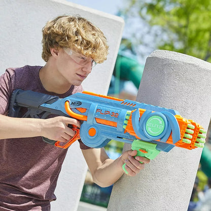 NERF Elite 2.0 Flipshots Flip-32 Blaster with 32 Dart Barrels That Flip to Doubl