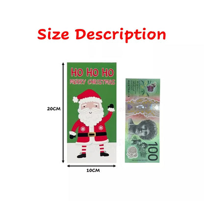 NEW Christmas Money Wallet & Envelope Gift Holder - 6 Designs, Cash Size AU