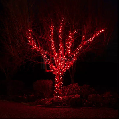 50M 500LED RED CHASING CHRISTMAS FAIRY LIGHTS WITH 8 FUNCTIONS & MEMORY