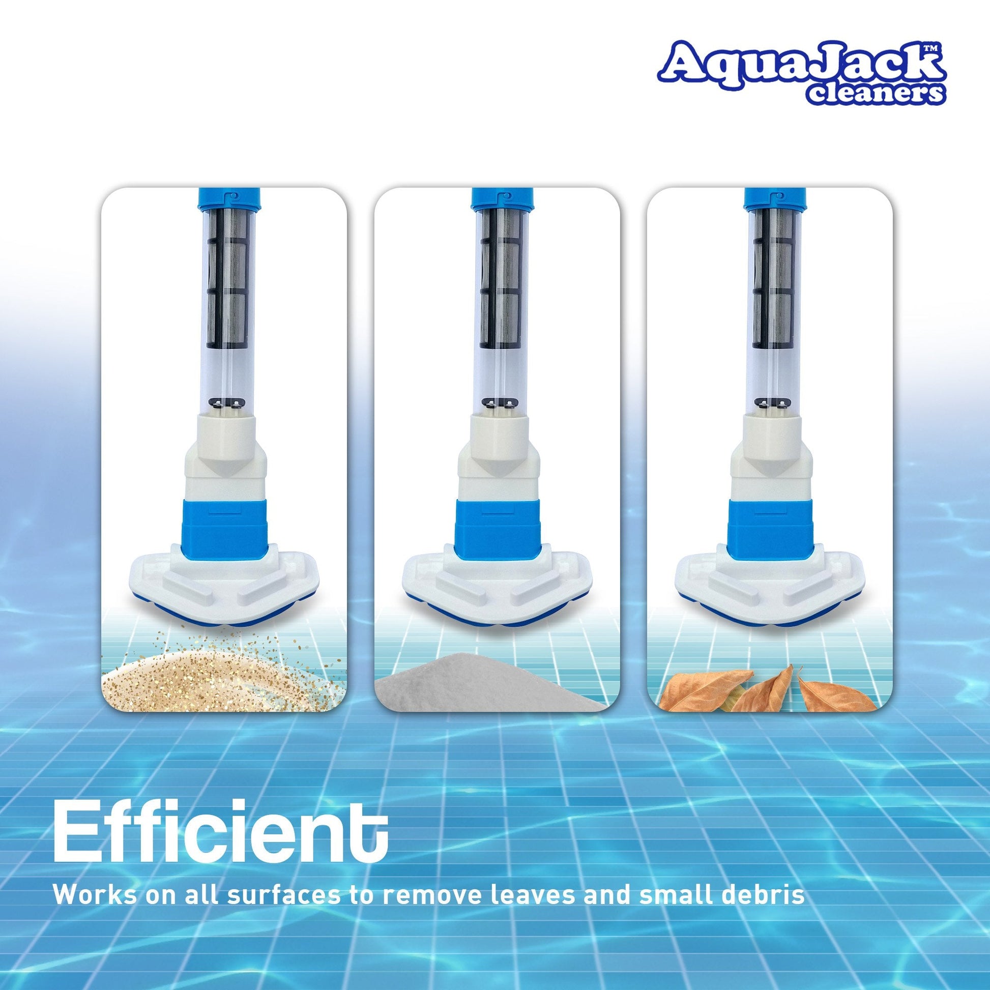 Aquajack 127 Portable Rechargeable Spa And Pool Vacuum Cleaner